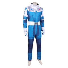 The Fantastic Four: First Steps(2025) Human Torch Combinaison Spatiale Bleu et Blanche Cosplay Costume