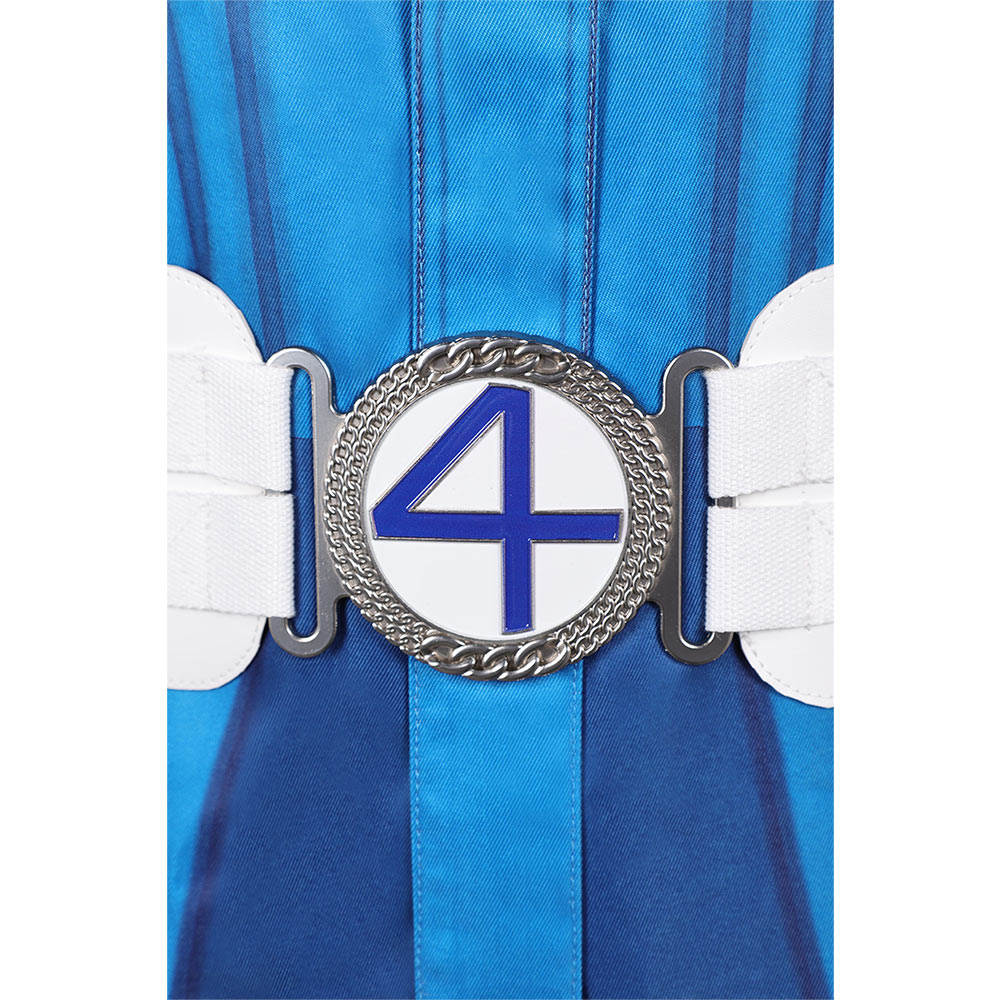 The Fantastic Four: First Steps(2025) Human Torch Combinaison Spatiale Bleu et Blanche Cosplay Costume
