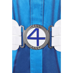The Fantastic Four: First Steps(2025) Human Torch Combinaison Spatiale Bleu et Blanche Cosplay Costume