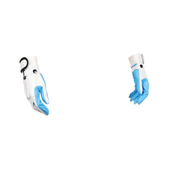 The Fantastic Four: First Steps(2025) Human Torch Gants Bleu et Blanche Cosplay Accessoire