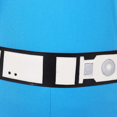 The Fantastic Four: First Steps(2025) Invisible Woman Combinaison Bleue Claire Cosplay Costume