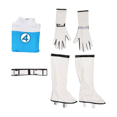 The Fantastic Four: First Steps(2025) Invisible Woman Combinaison Bleue Claire Cosplay Costume