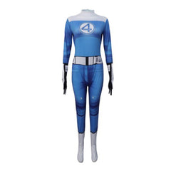 The Fantastic Four: First Steps(2025) Invisible Woman Combinaison Bleue Cosplay Costume Ver.2
