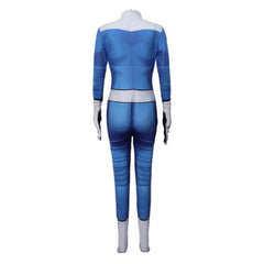 The Fantastic Four: First Steps(2025) Invisible Woman Combinaison Bleue Cosplay Costume Ver.2