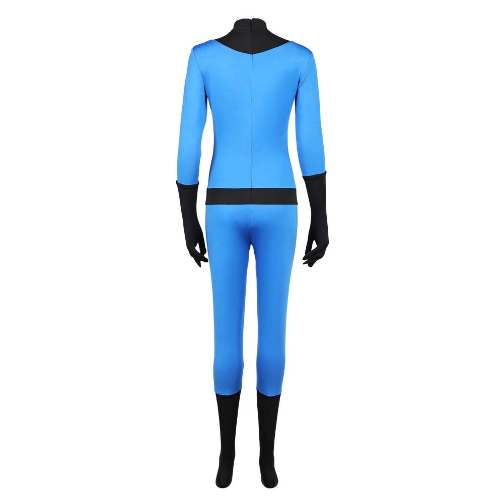 The Fantastic Four: First Steps(2025) Invisible Woman Combinaison Bleue et Noire Cosplay Costume