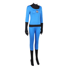 The Fantastic Four: First Steps(2025) Invisible Woman Combinaison Bleue et Noire Cosplay Costume