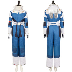 The Fantastic Four: First Steps(2025) Invisible Woman Combinaison Spatiale Bleu et Blanche Cosplay Costume