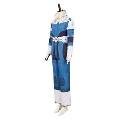The Fantastic Four: First Steps(2025) Invisible Woman Combinaison Spatiale Bleu et Blanche Cosplay Costume