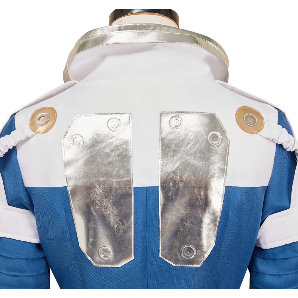 The Fantastic Four: First Steps(2025) Invisible Woman Combinaison Spatiale Bleu et Blanche Cosplay Costume