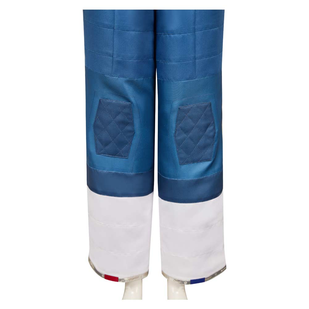 The Fantastic Four: First Steps(2025) Invisible Woman Combinaison Spatiale Bleu et Blanche Cosplay Costume