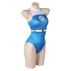 The Fantastic Four: First Steps(2025) Invisible Woman Sue Storm Maillot de Bain One Piece Cosplay Costume