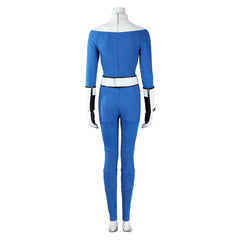 The Fantastic Four: First Steps(2025) Invisible Woman Susan Storm Combinaison Bleue Cosplay Costume