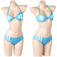 The Fantastic Four: First Steps(2025) Invisible Woman Susan Storm Maillot de Bain Bikini Cosplay Costume