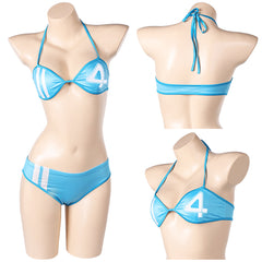 The Fantastic Four: First Steps(2025) Invisible Woman Susan Storm Maillot de Bain Bikini Cosplay Costume