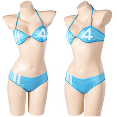 The Fantastic Four: First Steps(2025) Invisible Woman Susan Storm Maillot de Bain Bikini Cosplay Costume