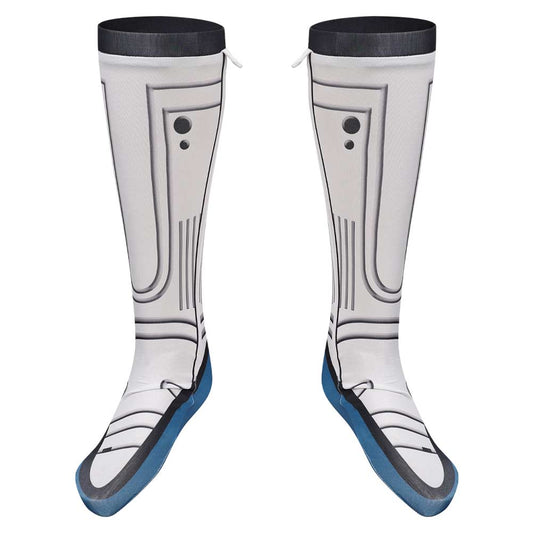 The Fantastic Four: First Steps(2025) Mister Fantastic Chaussettes Blanches Cosplay Costume