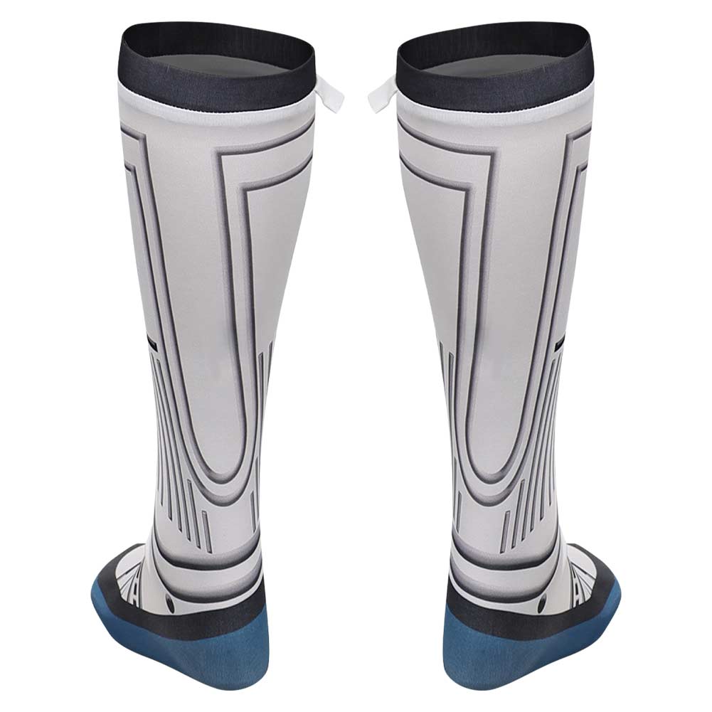 The Fantastic Four: First Steps(2025) Mister Fantastic Chaussettes Blanches Cosplay Costume