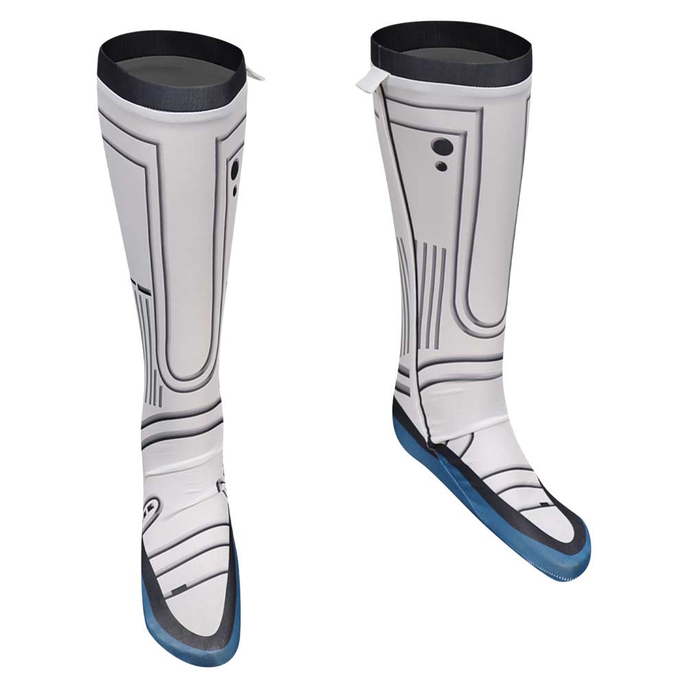 The Fantastic Four: First Steps(2025) Mister Fantastic Chaussettes Blanches Cosplay Costume