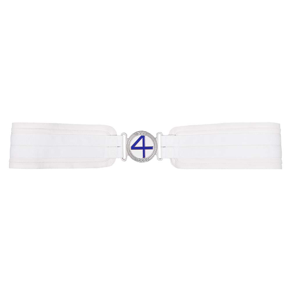 The Fantastic Four: First Steps(2025) Mr. Fantastic Ceinture Blanche Cosplay Accessoire