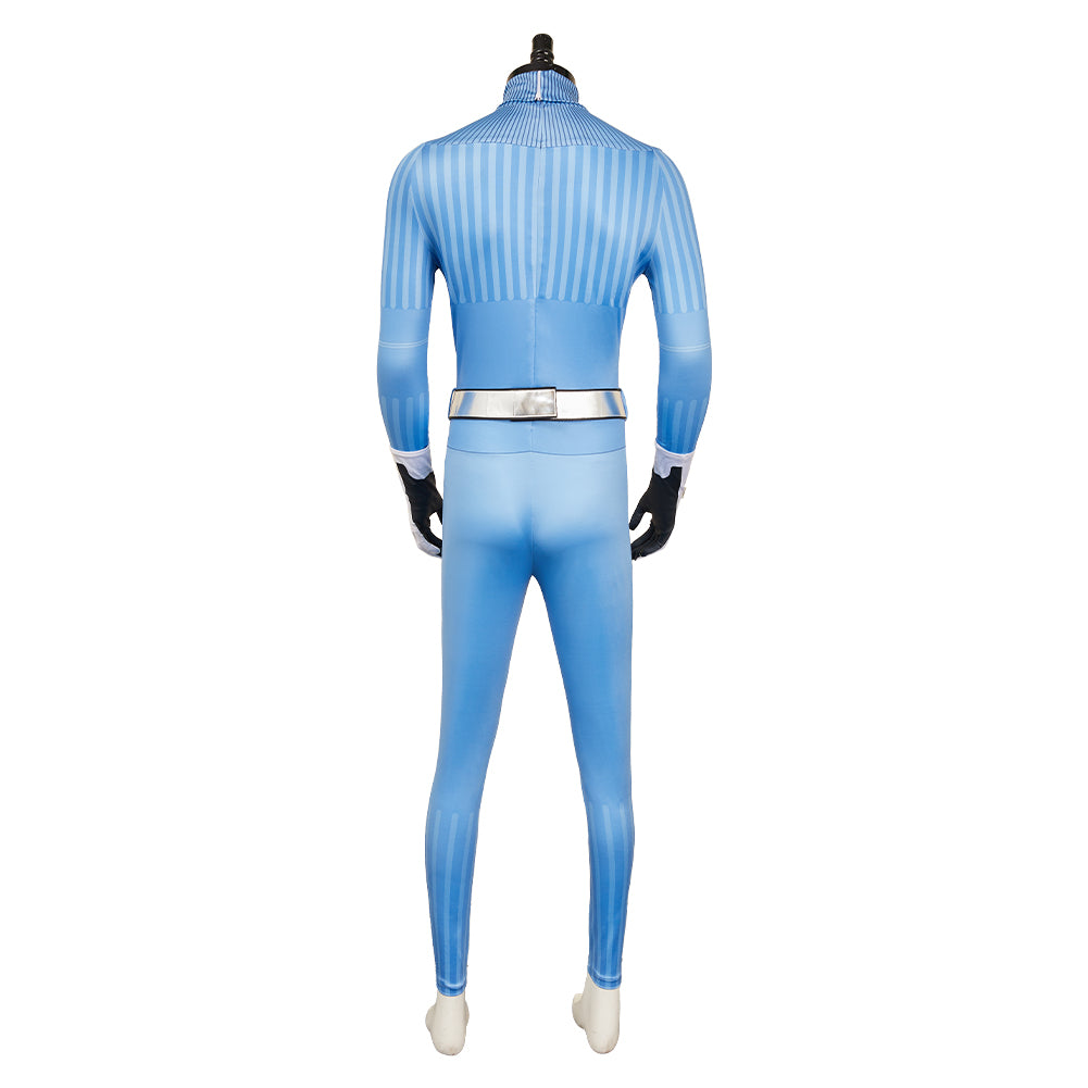 The Fantastic Four: First Steps(2025) Mr. Fantastic Combinaison Bleue Cosplay Costume