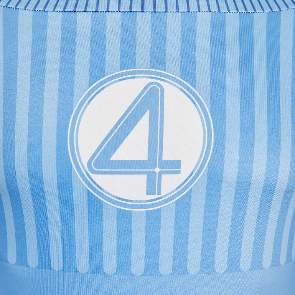 The Fantastic Four: First Steps(2025) Mr. Fantastic Combinaison Bleue Cosplay Costume