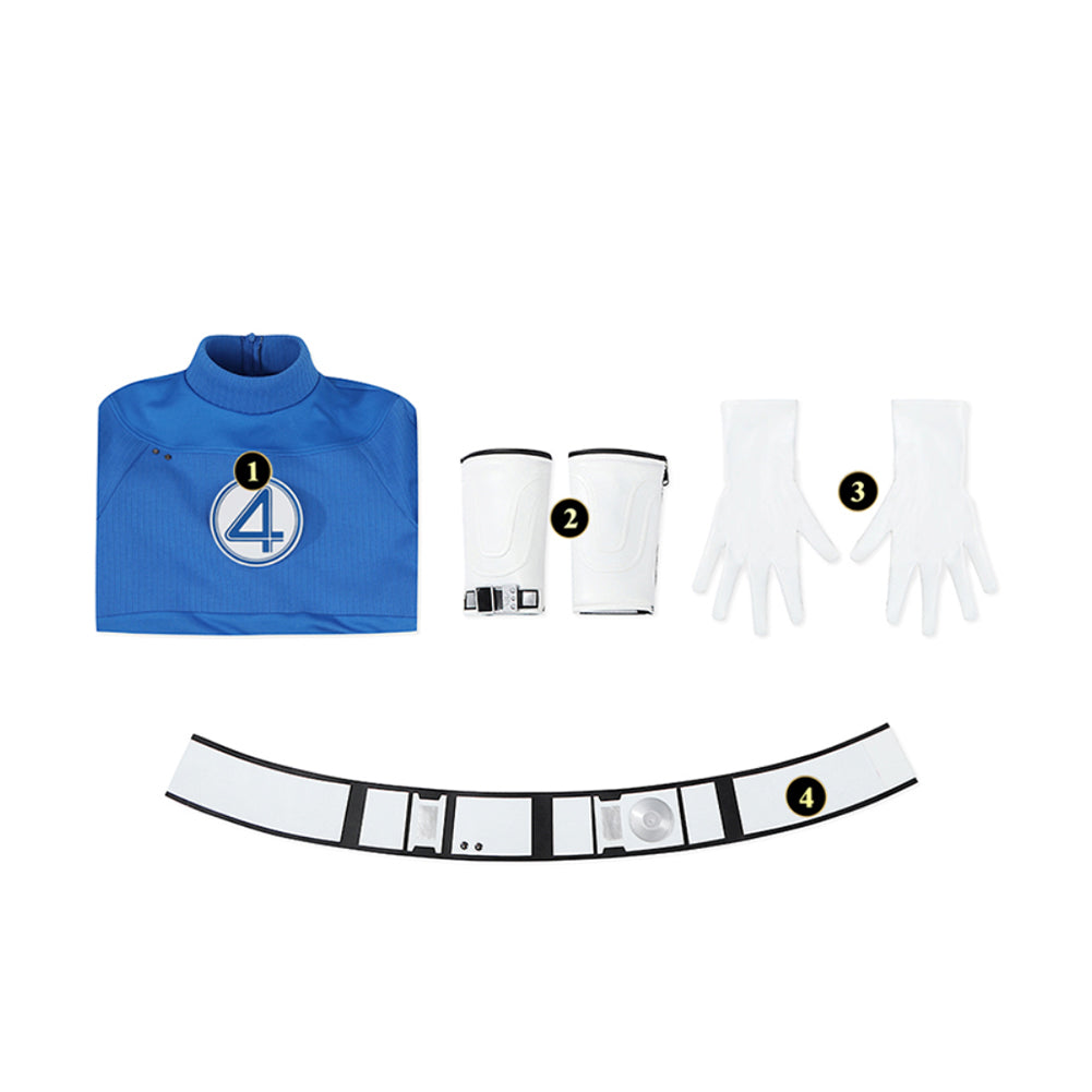 The Fantastic Four: First Steps(2025) Reed Richards Combinaison Bleue Cosplay Costume