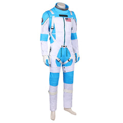 The Fantastic Four: First Steps(2025) Reed Richards Combinaison Spatiale Bleu et Blanche Cosplay Costume