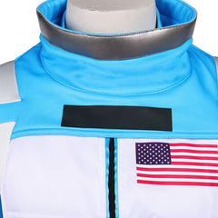 The Fantastic Four: First Steps(2025) Reed Richards Combinaison Spatiale Bleu et Blanche Cosplay Costume