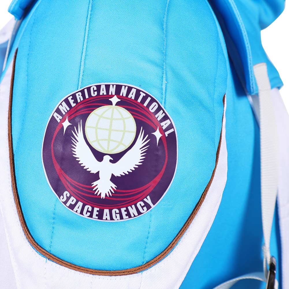 The Fantastic Four: First Steps(2025) Reed Richards Combinaison Spatiale Bleu et Blanche Cosplay Costume