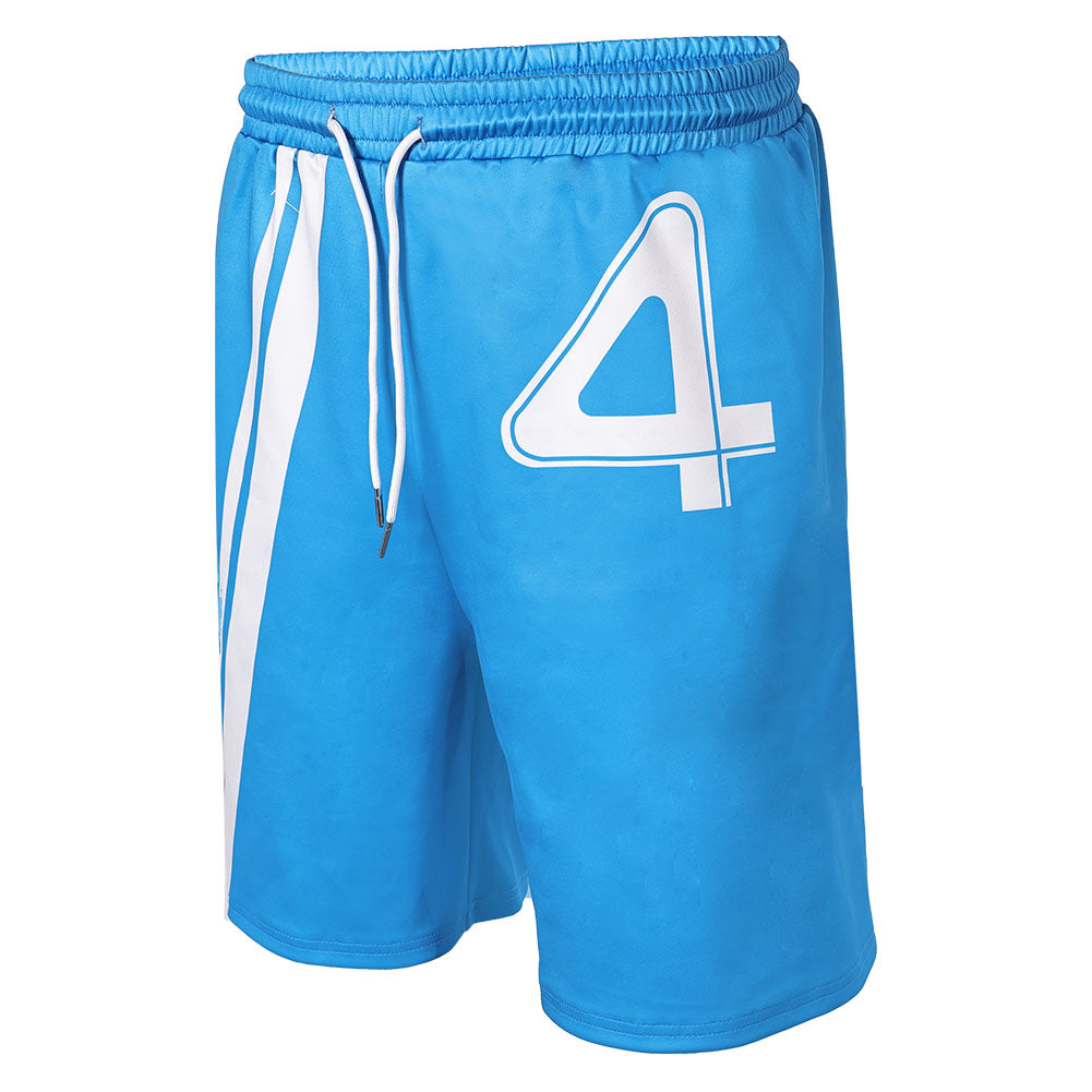 The Fantastic Four: First Steps(2025) Reed Richards Slip de Bain Bleu Cosplay Costume