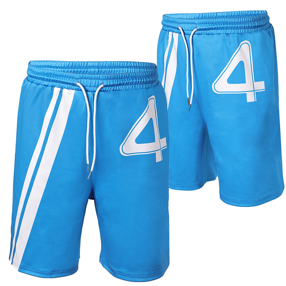 The Fantastic Four: First Steps(2025) Reed Richards Slip de Bain Bleu Cosplay Costume