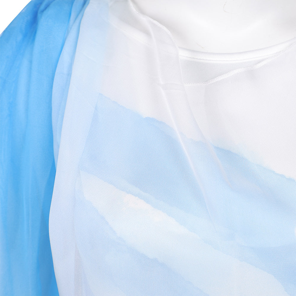 The Fantastic Four: First Steps(2025) Shalla-Bal Robe Bleue Cosplay Costume