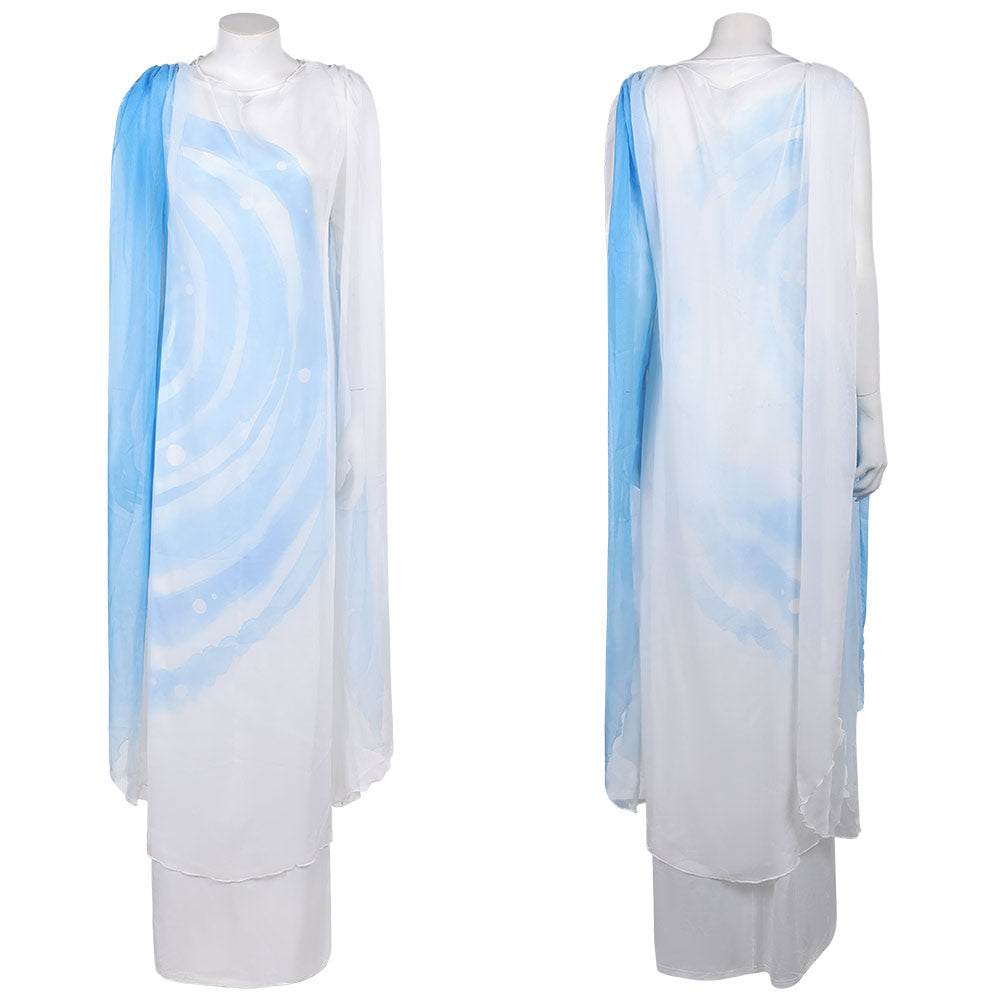 The Fantastic Four: First Steps(2025) Shalla-Bal Robe Bleue Cosplay Costume