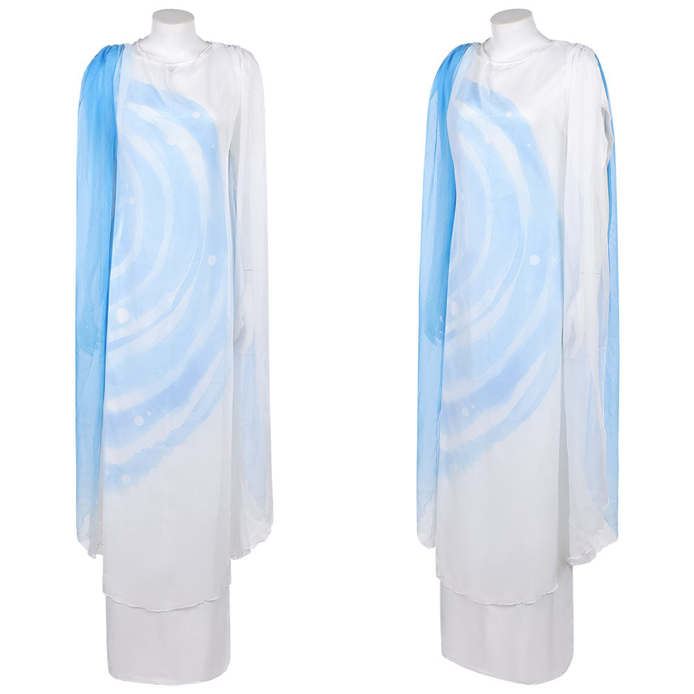 The Fantastic Four: First Steps(2025) Shalla-Bal Robe Bleue Cosplay Costume