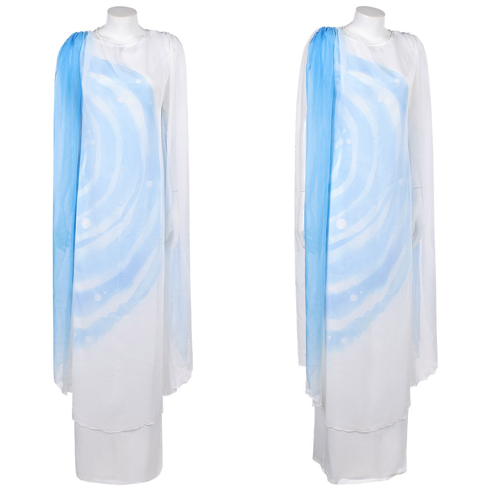 The Fantastic Four: First Steps(2025) Shalla-Bal Robe Bleue Cosplay Costume