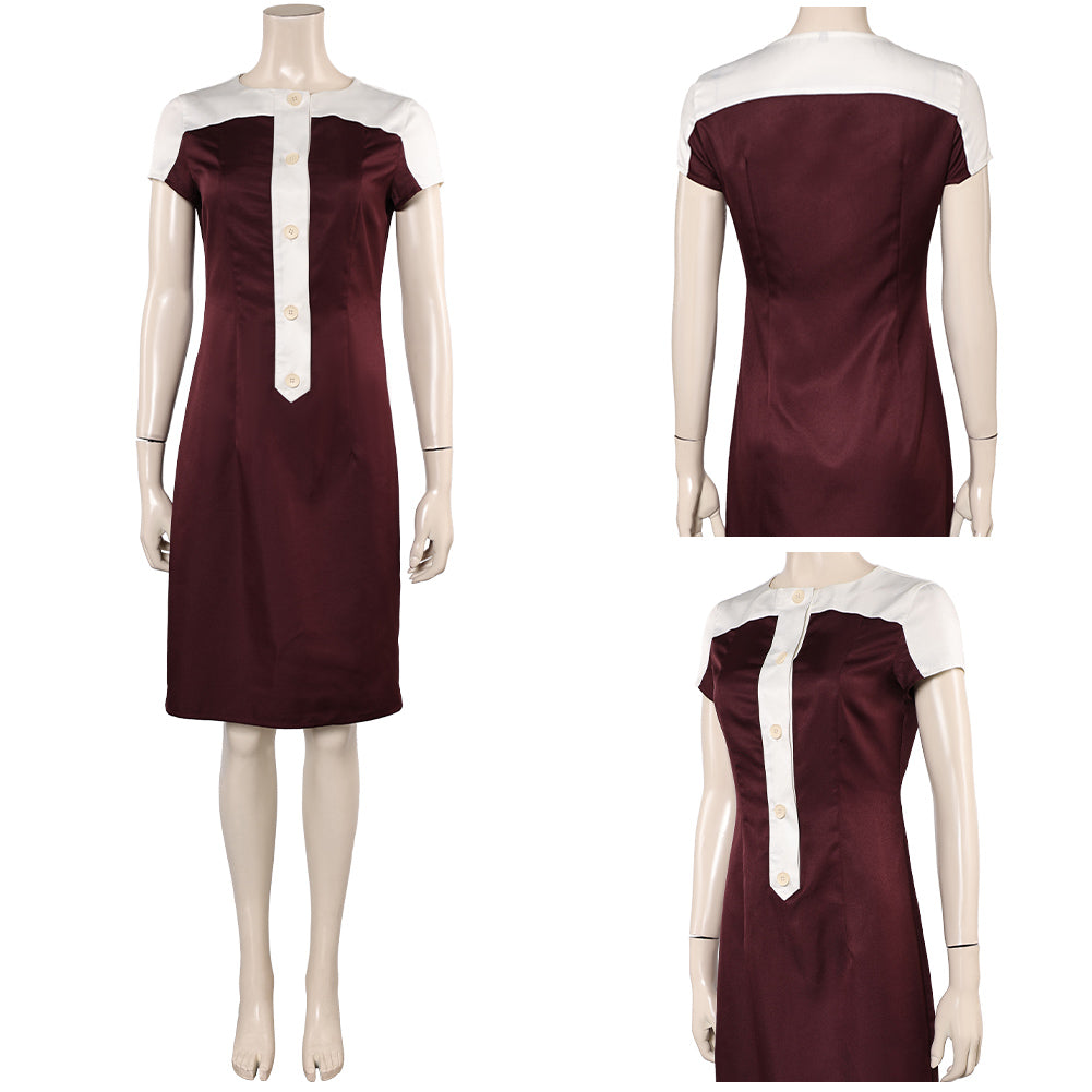 The Fantastic Four: First Steps(2025) Sue Storm Robe Brune Cosplay Costume