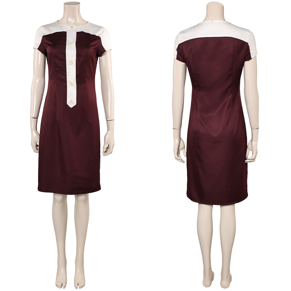 The Fantastic Four: First Steps(2025) Sue Storm Robe Brune Cosplay Costume