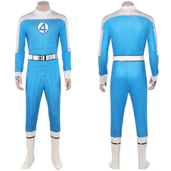 The Fantastic Four: First Steps(2025) The Thing Combinaison Bleue Claire Cosplay Costume