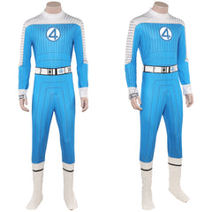 The Fantastic Four: First Steps(2025) The Thing Combinaison Bleue Claire Cosplay Costume