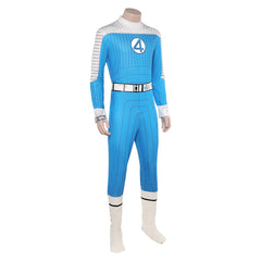 The Fantastic Four: First Steps(2025) The Thing Combinaison Bleue Claire Cosplay Costume