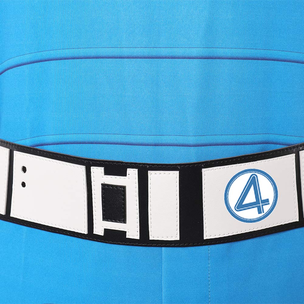 The Fantastic Four: First Steps(2025) The Thing Combinaison Bleue Claire Cosplay Costume