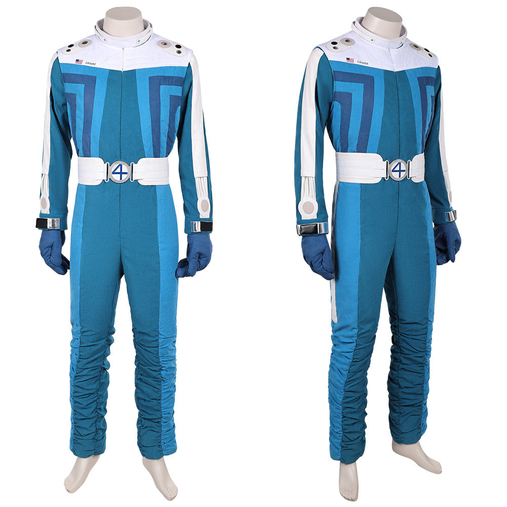 The Fantastic Four: First Steps(2025) The Thing Tenue Bleue et Blanche Cosplay Costume