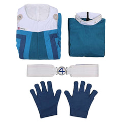 The Fantastic Four: First Steps(2025) The Thing Tenue Bleue et Blanche Cosplay Costume