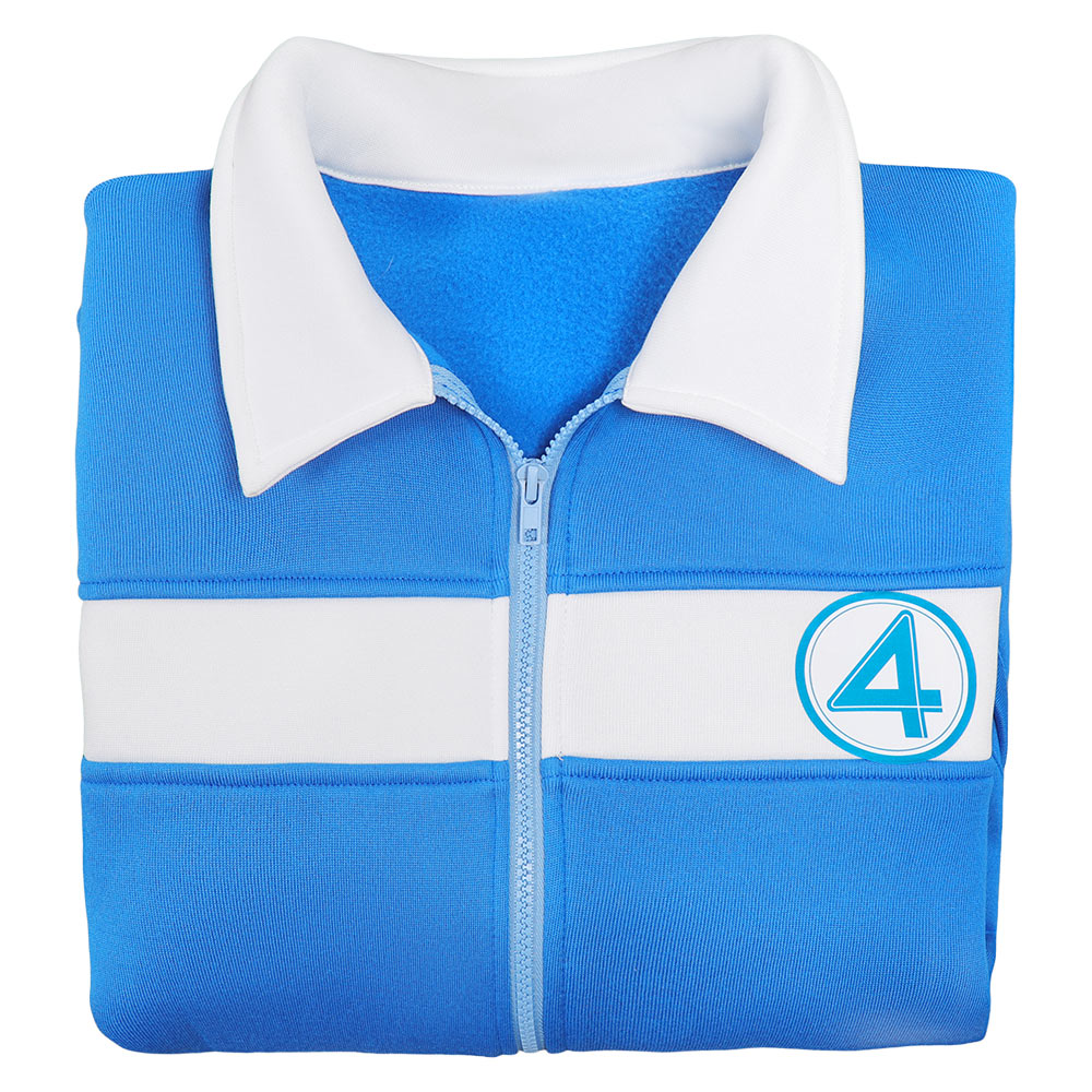 The Fantastic Four: First Steps(2025) The Thing Veste Bleu et Blanche Cosplay Costume