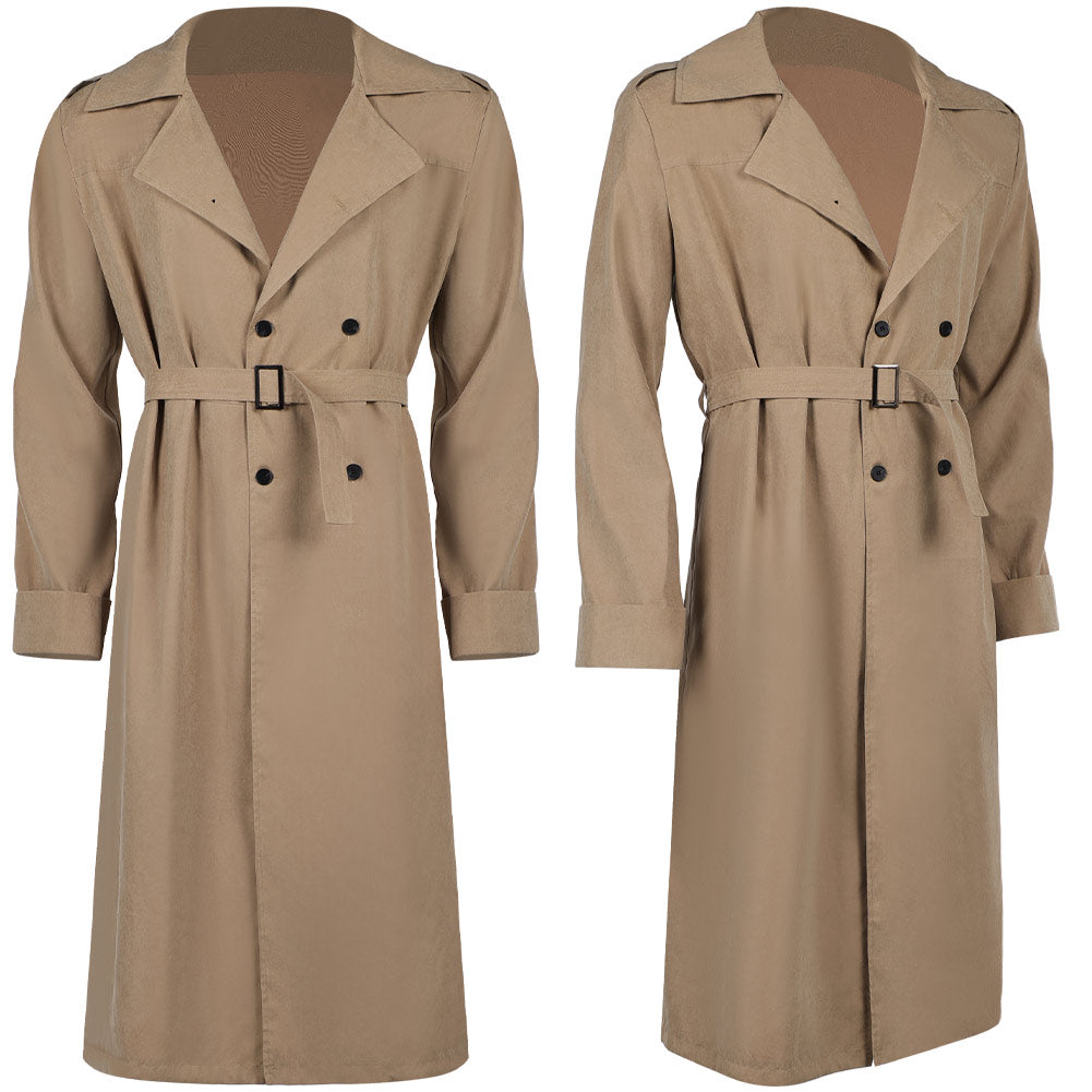 The Fantastic Four: First Steps(2025) The Thing Veste Marron Longue Cosplay Costume