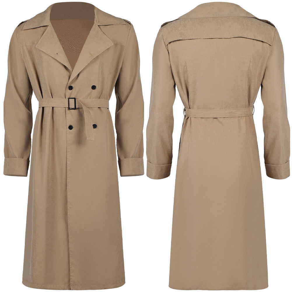 The Fantastic Four: First Steps(2025) The Thing Veste Marron Longue Cosplay Costume