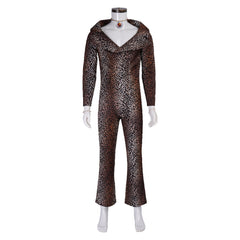 The Fifth Element Ruby Rhod Combinaison à Motif Léopard Cosplay Costume
