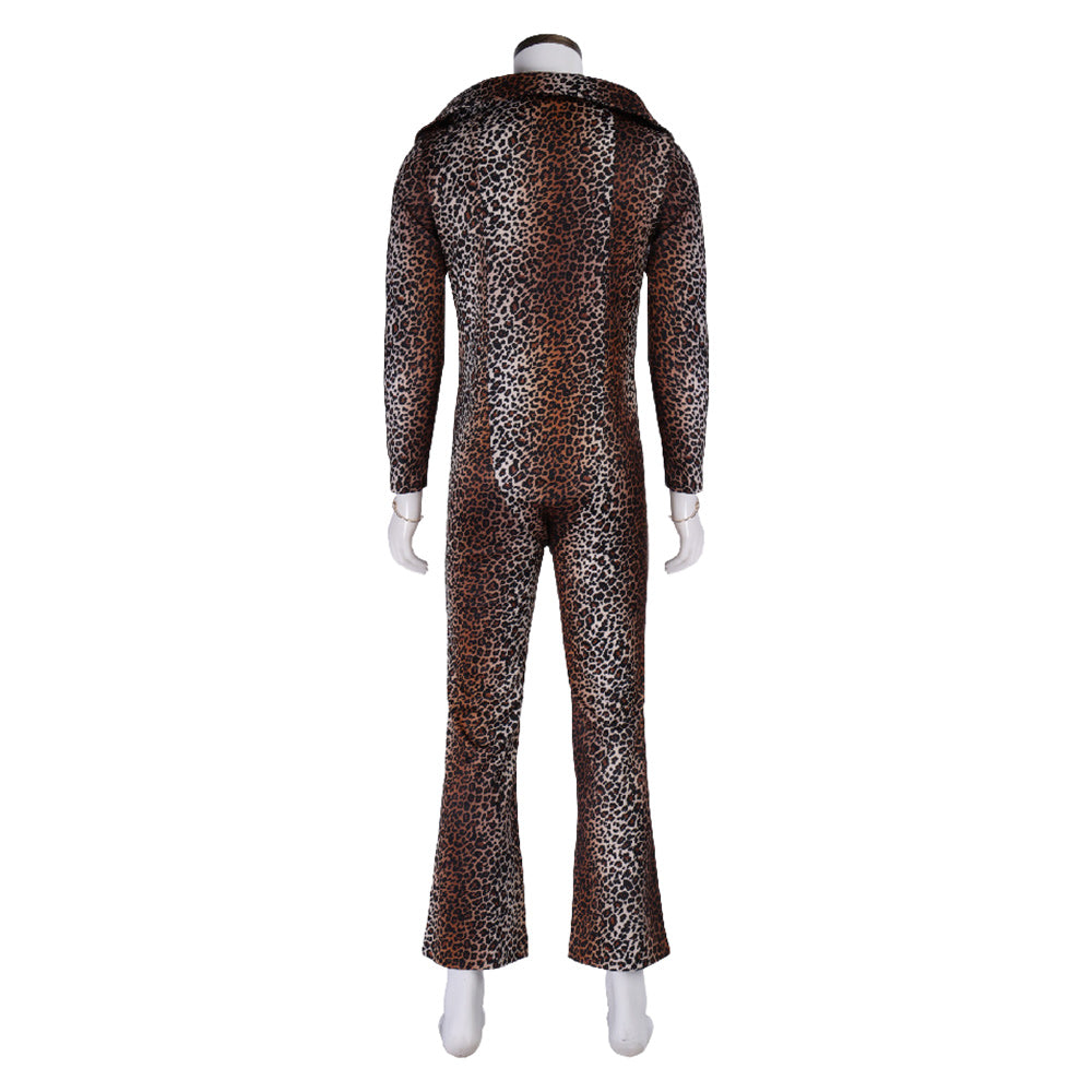 The Fifth Element Ruby Rhod Combinaison à Motif Léopard Cosplay Costume