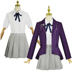 The Hundred Line: Last Defense Academy(2025) Kirifuji Nozomi Uniforme Violet Cosplay Costume