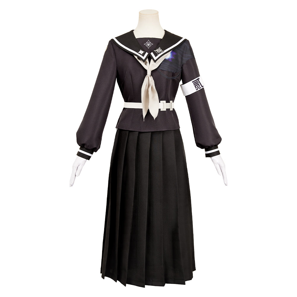 The Hundred Line: Last Defense Academy(2025) Sizuhara Hiruko Robe Noire Cosplay Costume